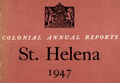 Colonial Annual Reports